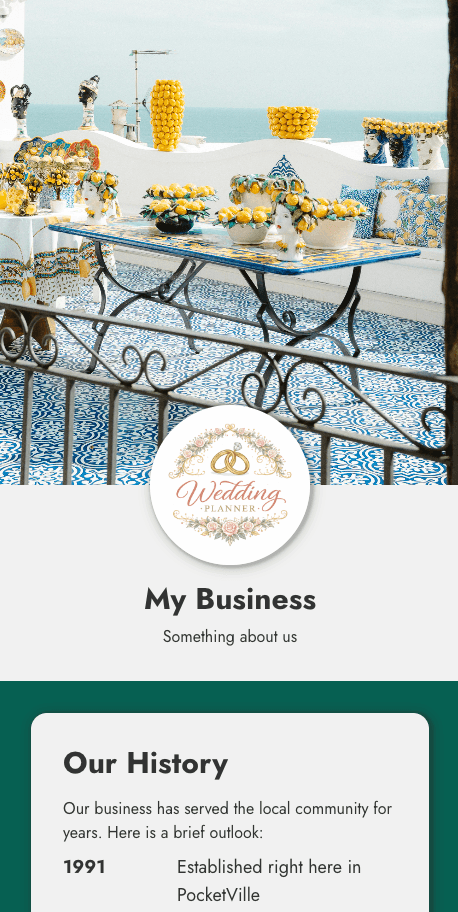 Business QR Codes QR code example