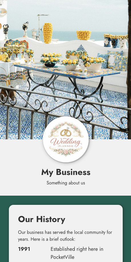 Business QR Codes QR code example