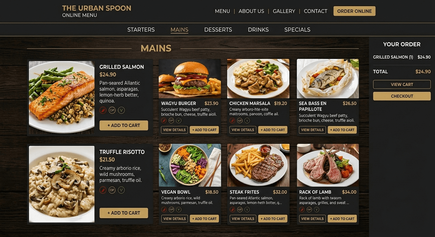 Menus