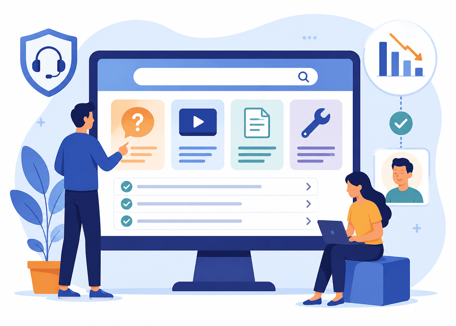 Customers often contact support simply because they cannot quickly find information.
Product QR codes can answer common questions before support becomes necessary.
Provide customers with: